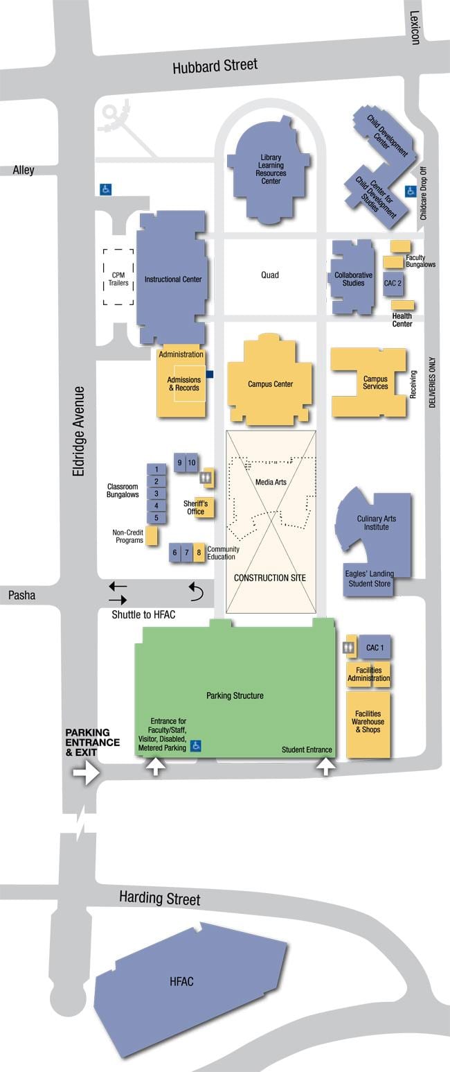 LA特派团大学地图