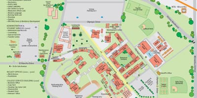 地图皮尔斯学院 