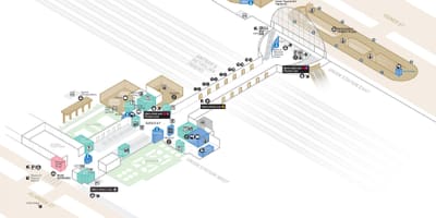 LA union车站地图