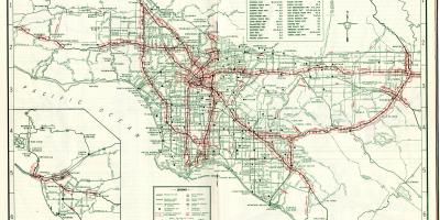 地图洛杉矶地图1940年